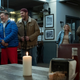 Raymond Lee, Eric Petersen, Alex Bonifer, Jamie Denbo, Brian Howe, and Lauren Weedman in Kevin Can F**K Himself season 2